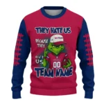 South Alabama Jaguars Sweater Customized Grinch Fierce Blue Best Selling