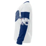 South Alabama Jaguars Sweater Personalized Heart Sketch Blue White Best Selling