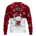 South Carolina Gamecocks Sweater Custom Hello Kitty Garnet Best Selling