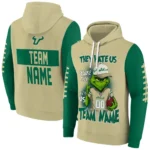 South Florida Bulls Hoodie Custom Grinch Fierce Green Best Selling