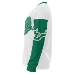 South Florida Bulls Sweater Custom Heart Sketch Green White Best Selling