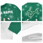 South Florida Bulls Sweater Custom Hello Kitty Green Best Selling