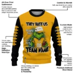 Southern Miss Golden Eagles Sweater Custom Grinch Fierce Black Best Selling