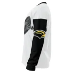 Southern Miss Golden Eagles Sweater Customized Heart Sketch Black White Best Selling