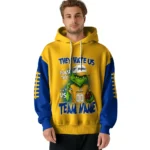 St Louis Blues Hoodie Customized Grinch Fierce Blue Best Selling