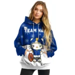 St Louis Blues Hoodie Personalized Hello Kitty Blue Best Selling