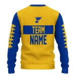 St Louis Blues Sweater Custom Grinch Fierce Blue Best Selling