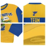 St Louis Blues Sweater Custom Grinch Fierce Blue Best Selling