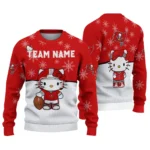 Tampa Bay Buccaneers Sweater Custom Hello Kitty Red Best Selling