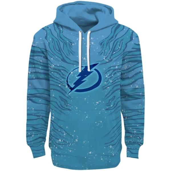 Tampa Bay Lightning Hoodie Customized Tiger Pattern Best Selling