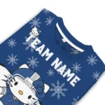 Tampa Bay Lightning Sweater Personalized Hello Kitty Blue Best Selling