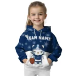 Tampa Bay Rays Hoodie Custom Hello Kitty Navy Best Selling