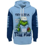 Tampa Bay Rays Hoodie Personalized Grinch Fierce Navy Best Selling