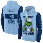 Tampa Bay Rays Hoodie Personalized Grinch Fierce Navy Best Selling