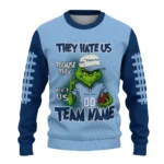 Tampa Bay Rays Sweater Customized Grinch Fierce Navy Best Selling