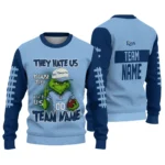 Tampa Bay Rays Sweater Customized Grinch Fierce Navy Best Selling