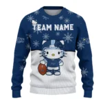 Tampa Bay Rays Sweater Personalized Hello Kitty Navy Best Selling