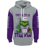 Tcu Horned Frogs Hoodie Customized Grinch Fierce Purple Best Selling