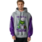 Tcu Horned Frogs Hoodie Customized Grinch Fierce Purple Best Selling