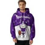 Tcu Horned Frogs Hoodie Personalized Hello Kitty Purple Best Selling