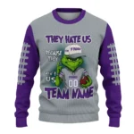 Tcu Horned Frogs Sweater Custom Grinch Fierce Purple Best Selling