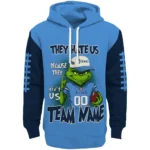 Tennessee Titans Hoodie Customized Grinch Fierce Navy Best Selling