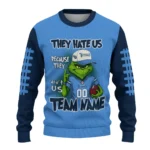 Tennessee Titans Sweater Custom Grinch Fierce Navy Best Selling