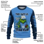 Tennessee Titans Sweater Custom Grinch Fierce Navy Best Selling