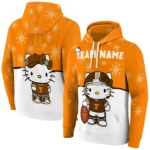 Tennessee Volunteers Hoodie Custom Hello Kitty Orange Best Selling