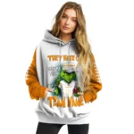 Tennessee Volunteers Hoodie Personalized Grinch Fierce Orange Best Selling