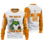 Tennessee Volunteers Sweater Customized Grinch Fierce Orange Best Selling