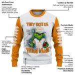 Tennessee Volunteers Sweater Customized Grinch Fierce Orange Best Selling