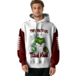 Texas Am Aggies Hoodie Custom Grinch Fierce Maroon Best Selling