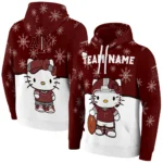 Texas Am Aggies Hoodie Customized Hello Kitty Maroon Best Selling