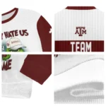 Texas Am Aggies Sweater Personalized Grinch Fierce Maroon Best Selling