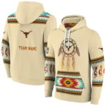 Texas Longhorns Hoodie Customized Dreamcatcher Feathers Best Selling