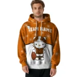 Texas Longhorns Hoodie Personalized Hello Kitty Orange Best Selling