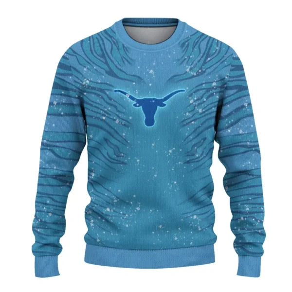 Texas Longhorns Sweater Personalized Tiger Pattern Best Selling