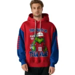 Texas Rangers Hoodie Custom Grinch Fierce Blue Best Selling