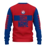 Texas Rangers Sweater Personalized Grinch Fierce Blue Best Selling