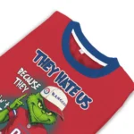Texas Rangers Sweater Personalized Grinch Fierce Blue Best Selling