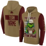 Texas State Bobcats Hoodie Custom Grinch Fierce Maroon Best Selling