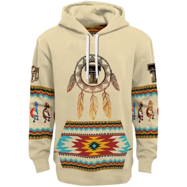 Texas Tech Red Raiders Hoodie Personalized Dreamcatcher Feathers Best Selling