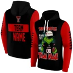 Texas Tech Red Raiders Hoodie Personalized Grinch Fierce Red Best Selling