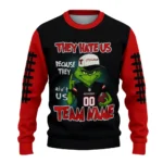 Texas Tech Red Raiders Sweater Customized Grinch Fierce Red Best Selling