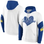 Toledo Rockets Hoodie Personalized Scribble Heart Blue White Best Selling
