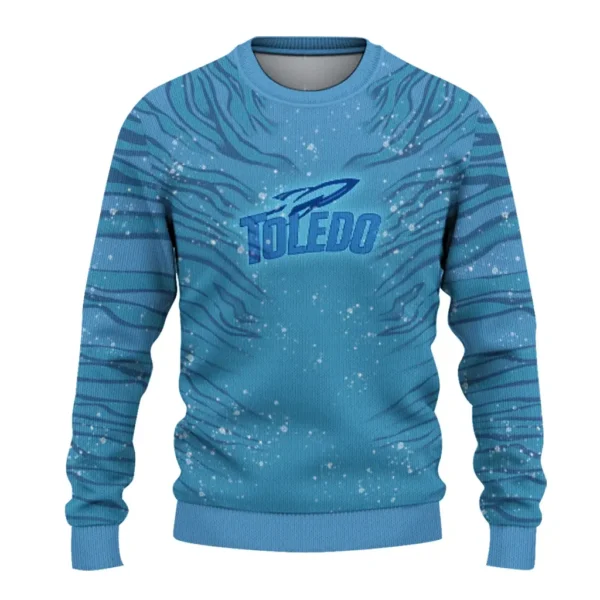 Toledo Rockets Sweater Customized Tiger Pattern Best Selling