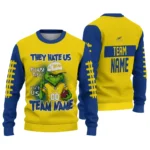 Toledo Rockets Sweater Personalized Grinch Fierce Blue Best Selling