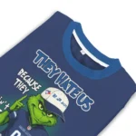 Toronto Blue Jays Sweater Custom Grinch Fierce Blue Best Selling