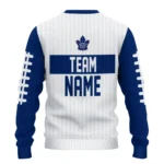 Toronto Maple Leafs Sweater Personalized Grinch Fierce Blue Best Selling